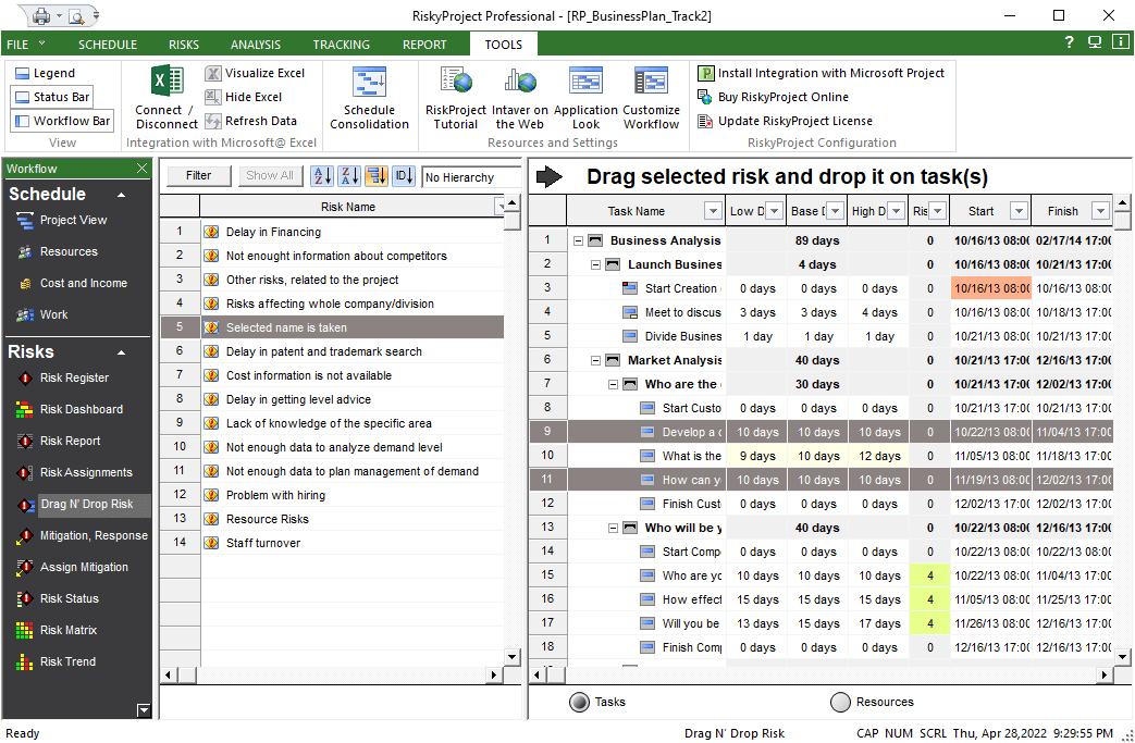 RiskyProject screencap 1